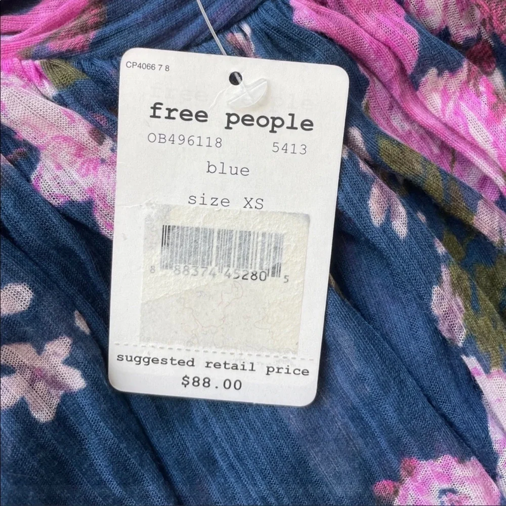 Free People Mirage Floral Top Size XS